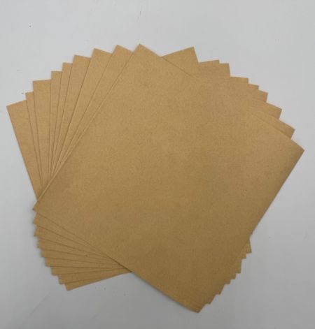 cowhide color without plastic bag